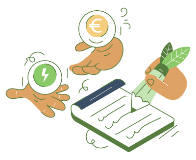 illustrazione per decisioni condivise nelle CER