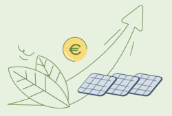 illustrazione guadagni che salgono in CER